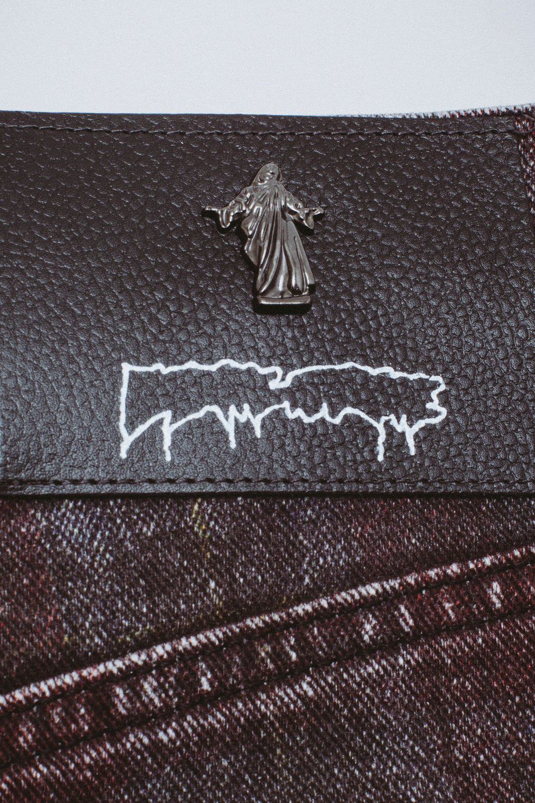 Miller Plaid Denim Short