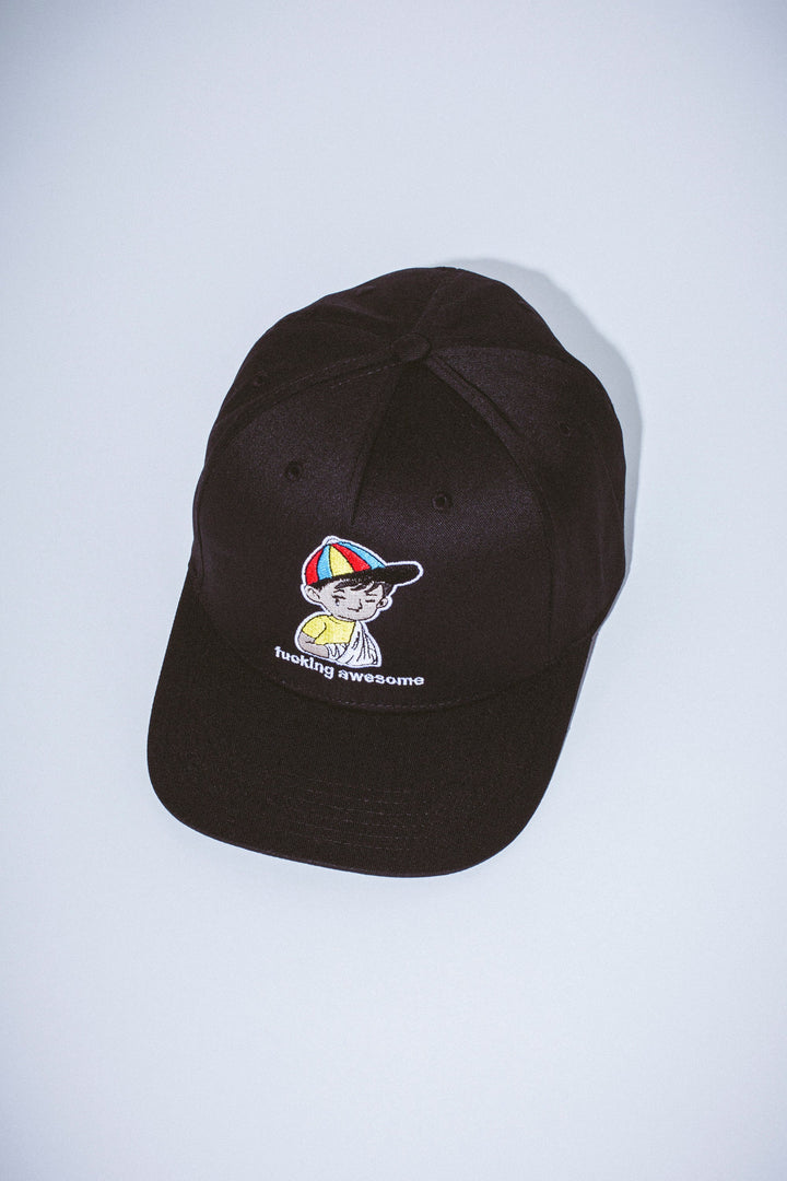 Embroidered Wanto Kid 6-Panel Hat