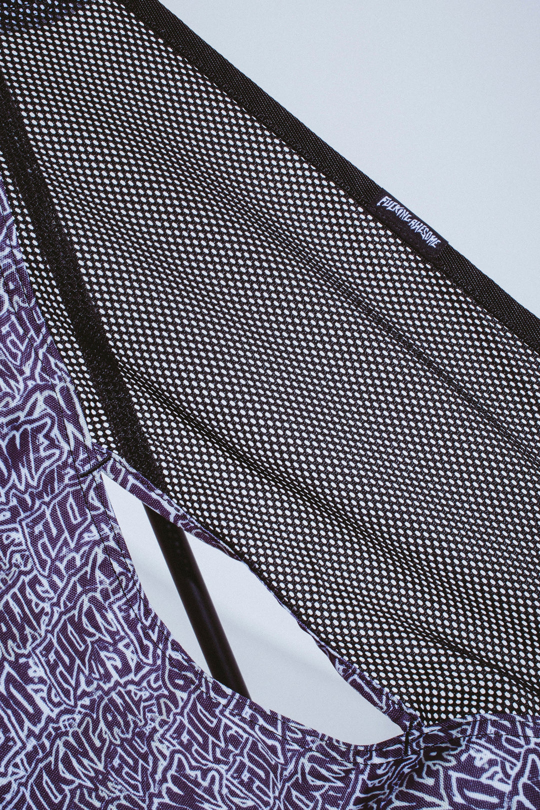 Burnt Stamp Logo Helinox Chair One