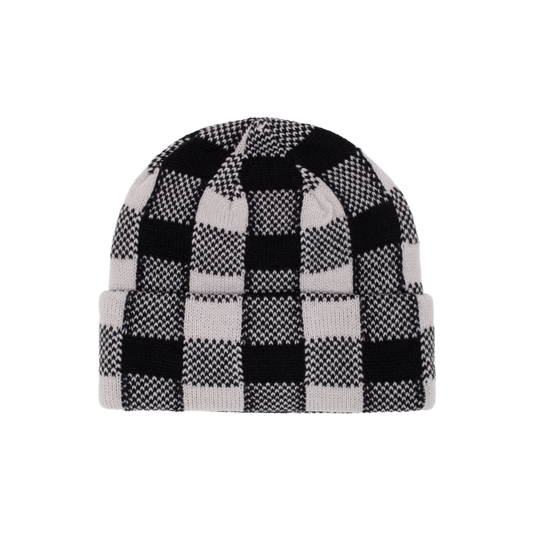 Hockey Plaid Beanie
