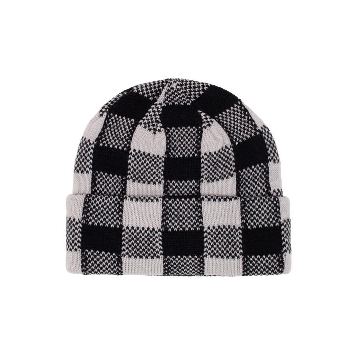 Hockey Plaid Beanie