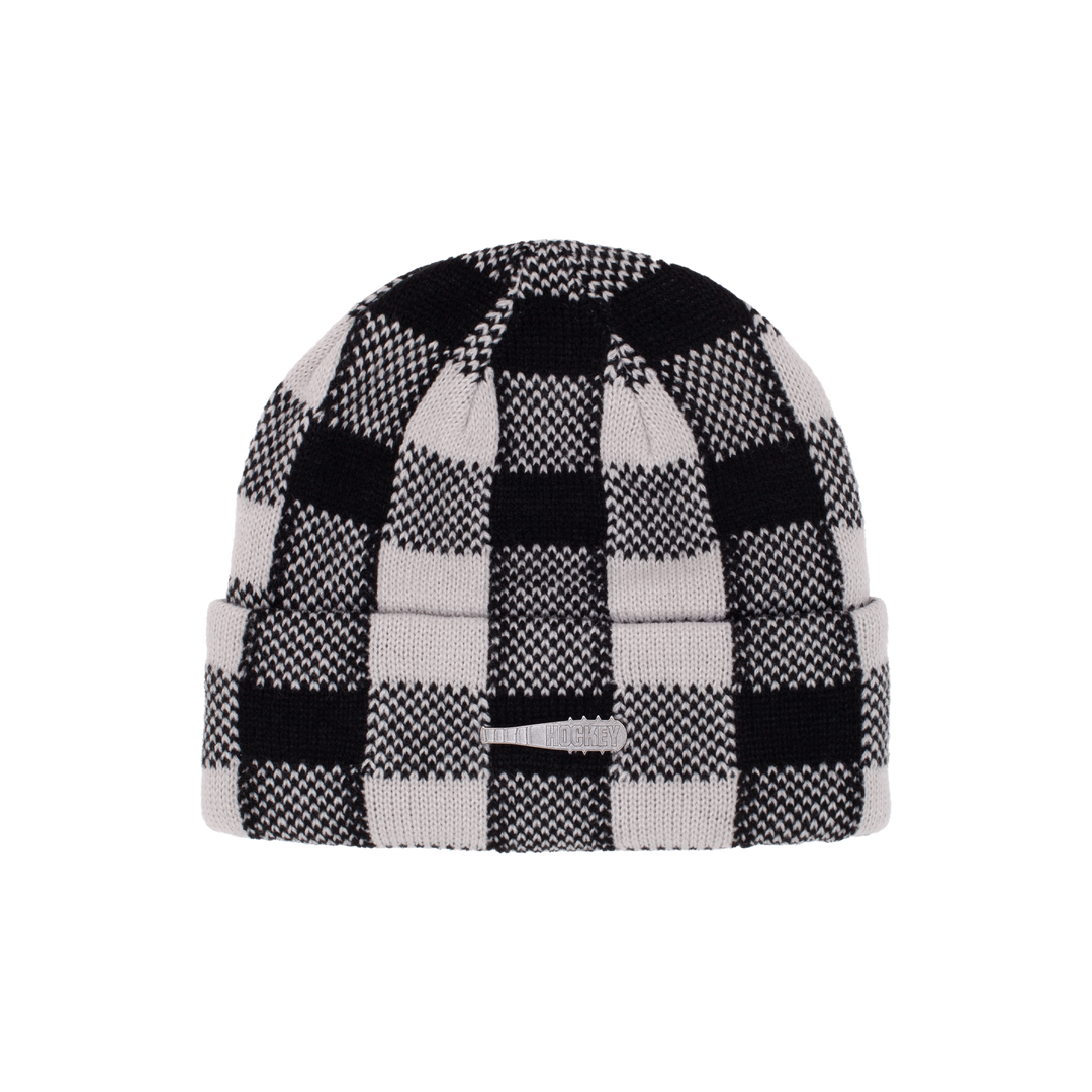 Hockey Plaid Beanie