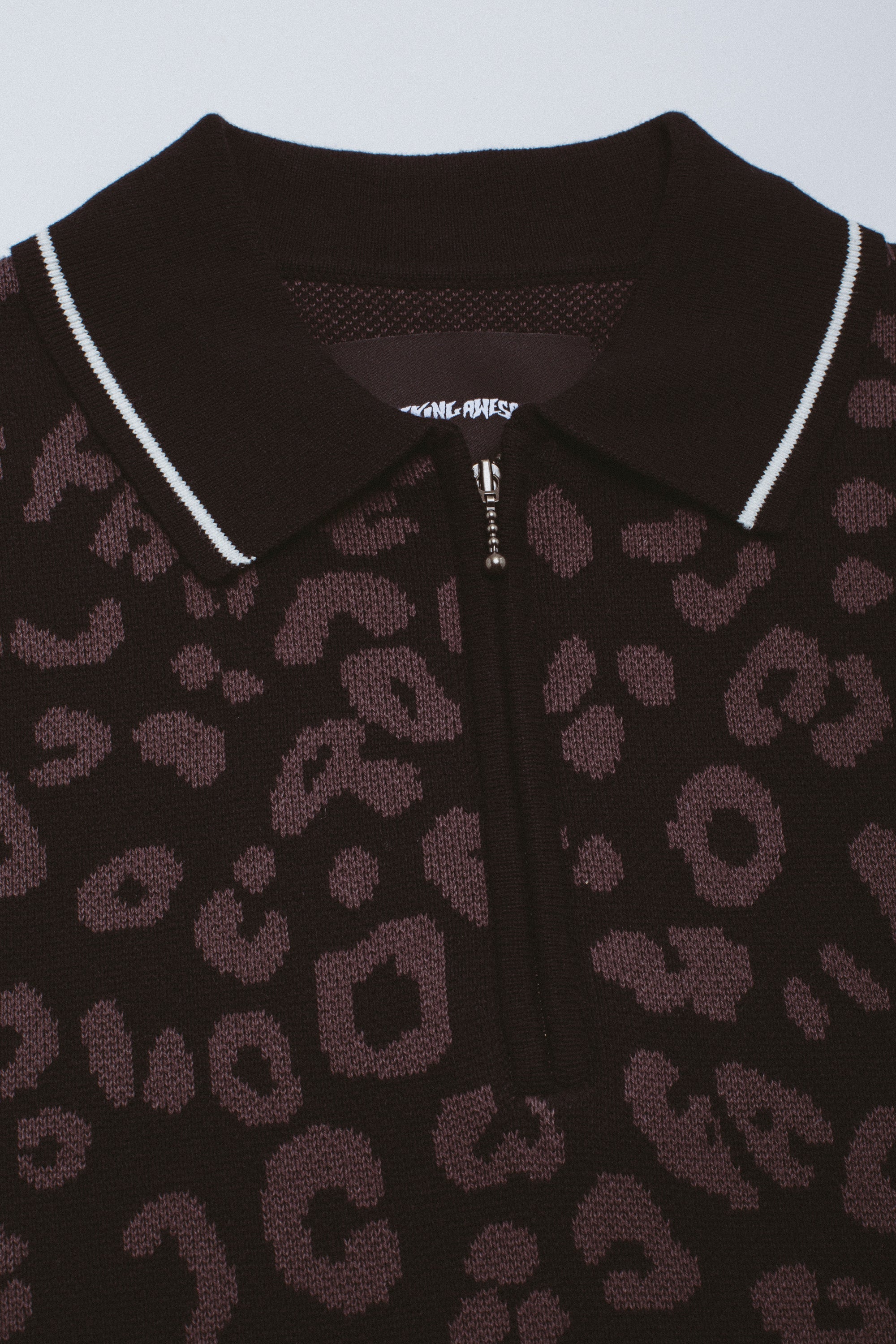 FA Leopard Knit Polo – Fucking Awesome Japan