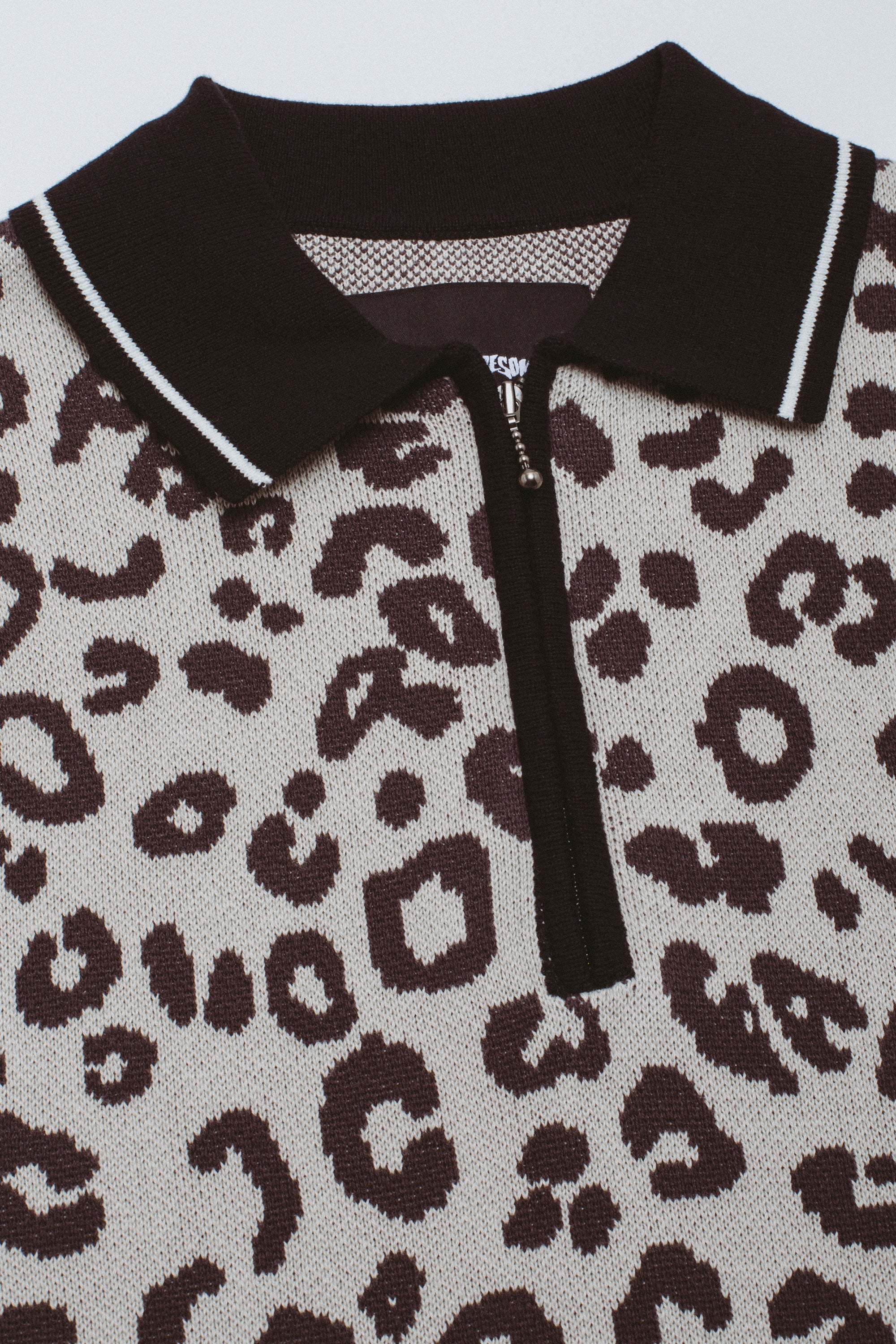 FA Leopard Knit Polo – Fucking Awesome Japan