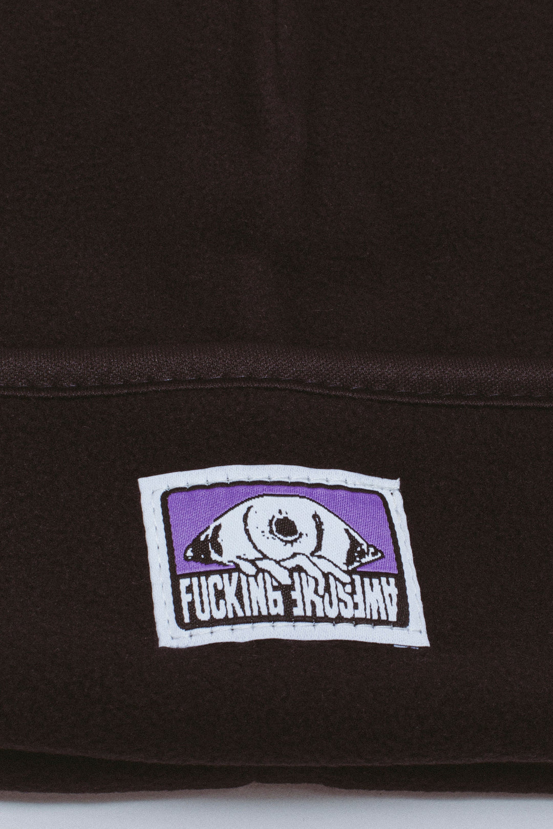 Micro Fleece Eye Patch Beanie