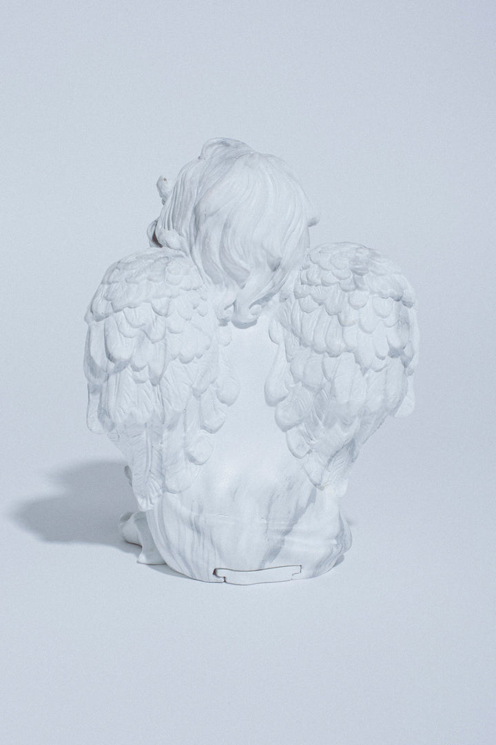 Marble Cherub Hide-A-Key