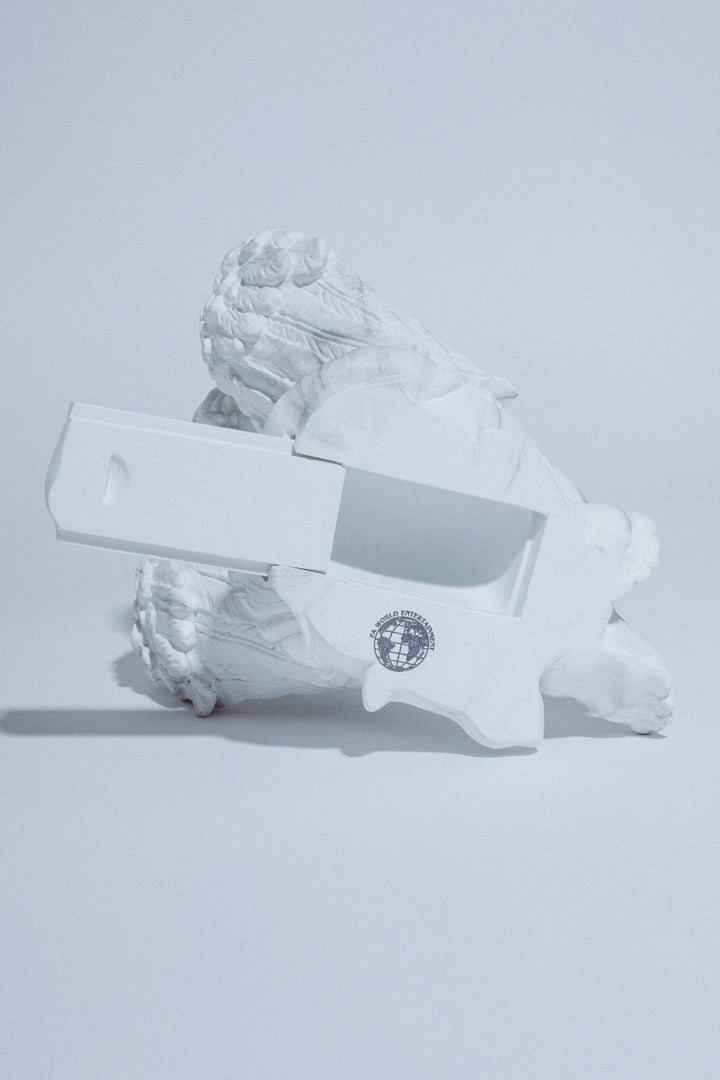 Marble Cherub Hide-A-Key
