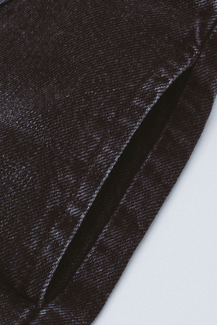 Moto Cotton Twill Shorts