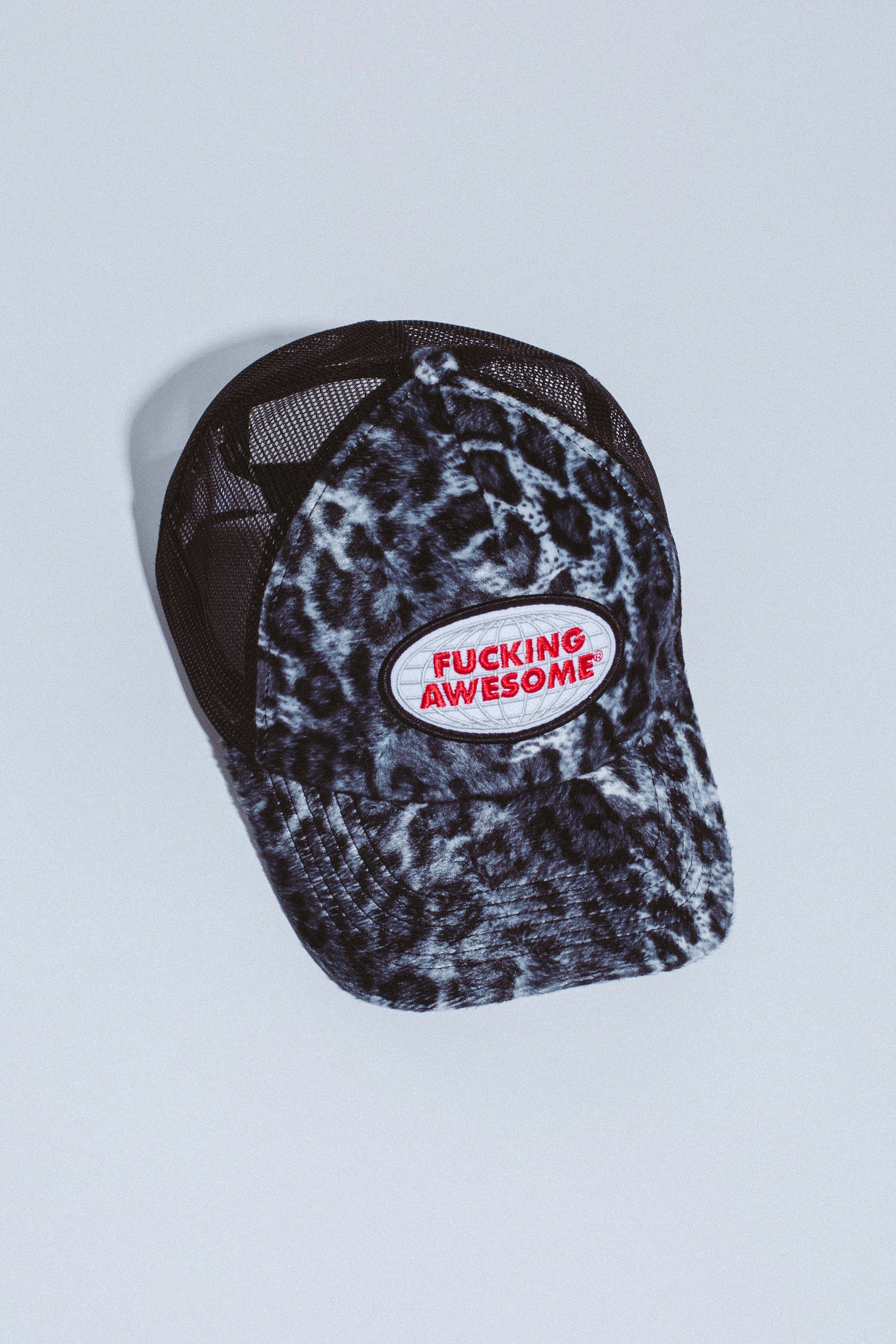 Fuzzy Leopard Hat – Fucking Awesome Japan