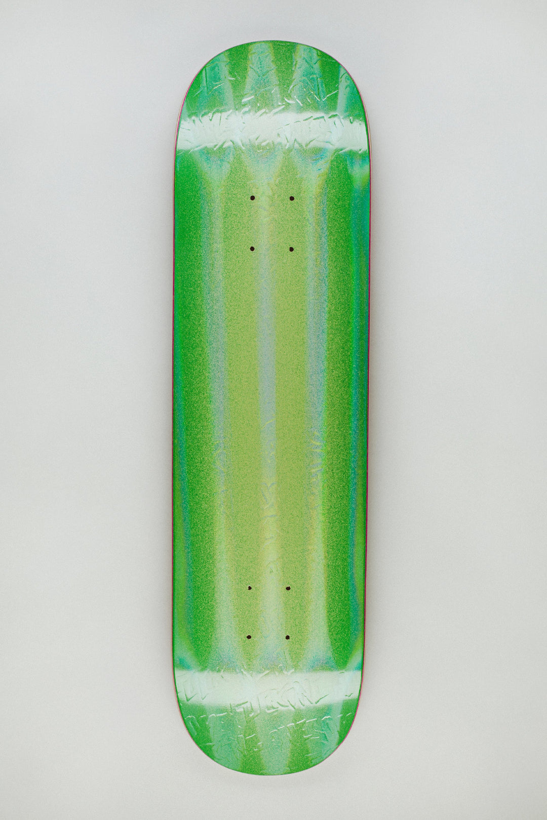 Neon Green Stamp Embossed