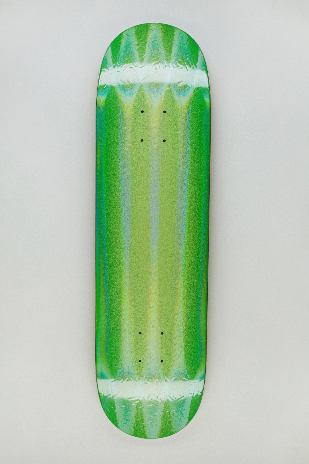 Neon Green Stamp Embossed