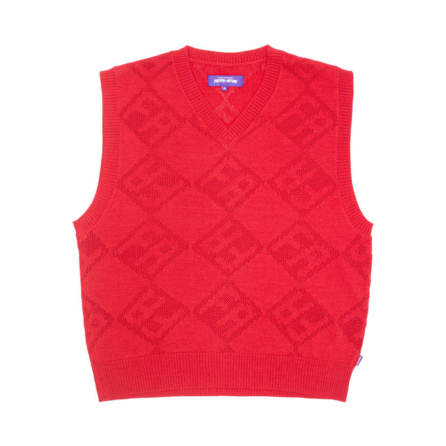 Letter Square Vest