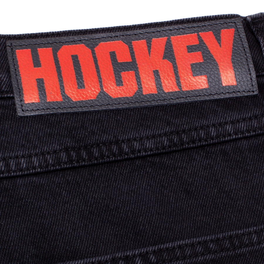 Hockey Double Knee Jean Washed
