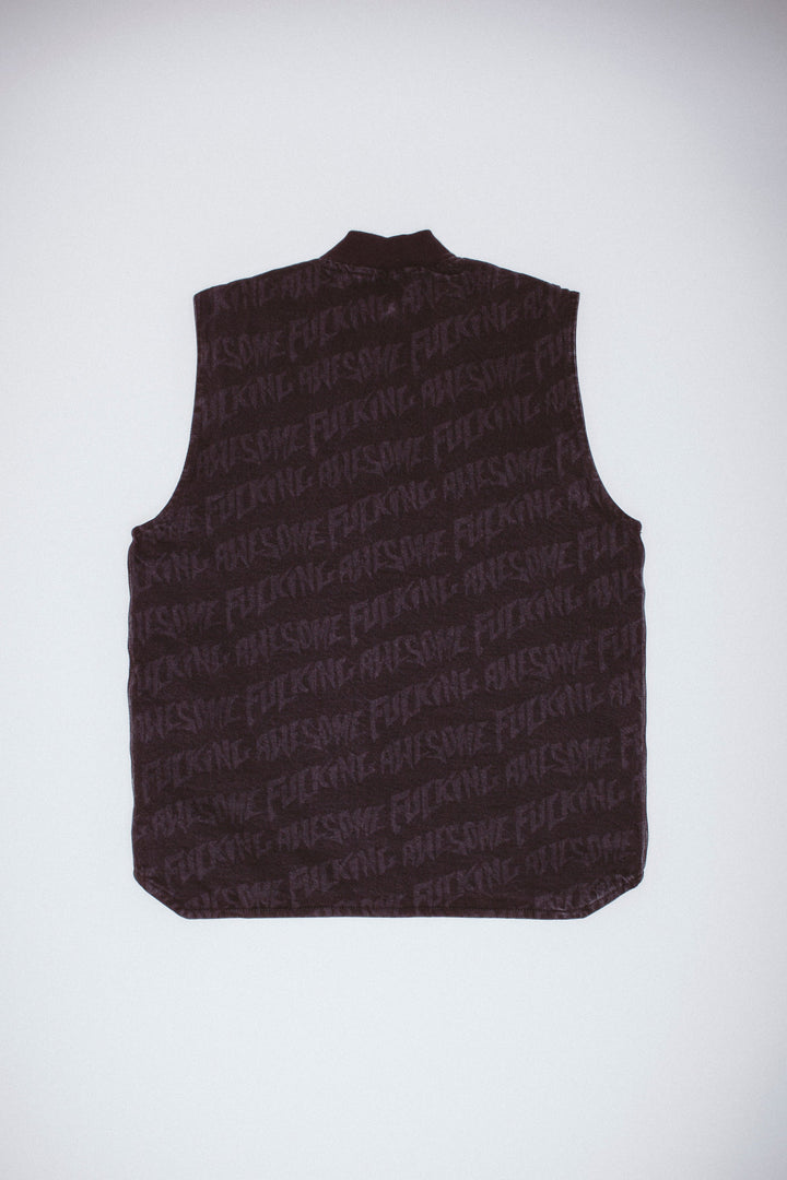 Stamp Denim Vest