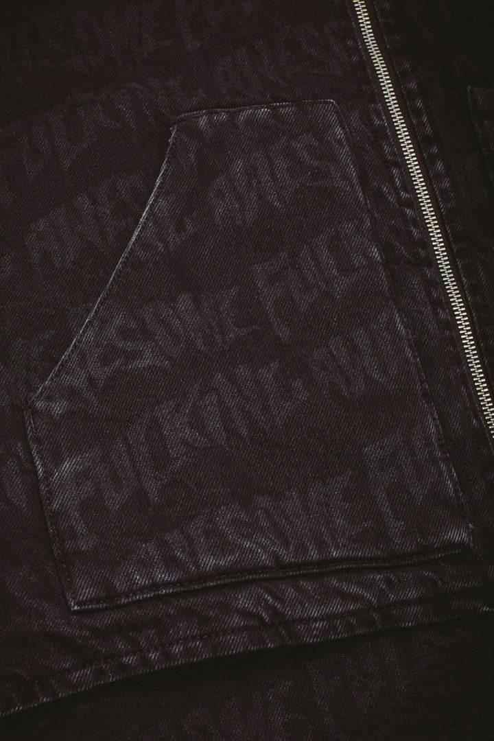 Stamp Denim Vest