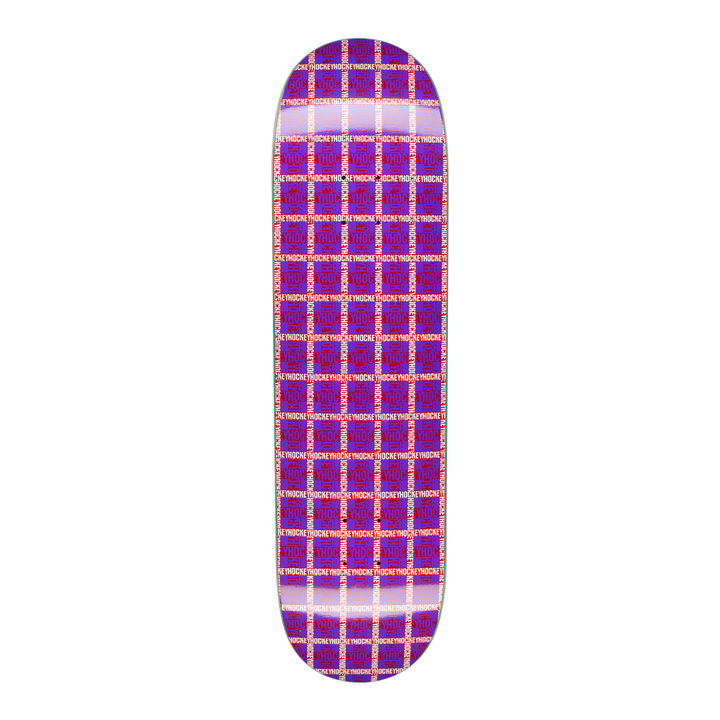 Hockey Plaid Purple